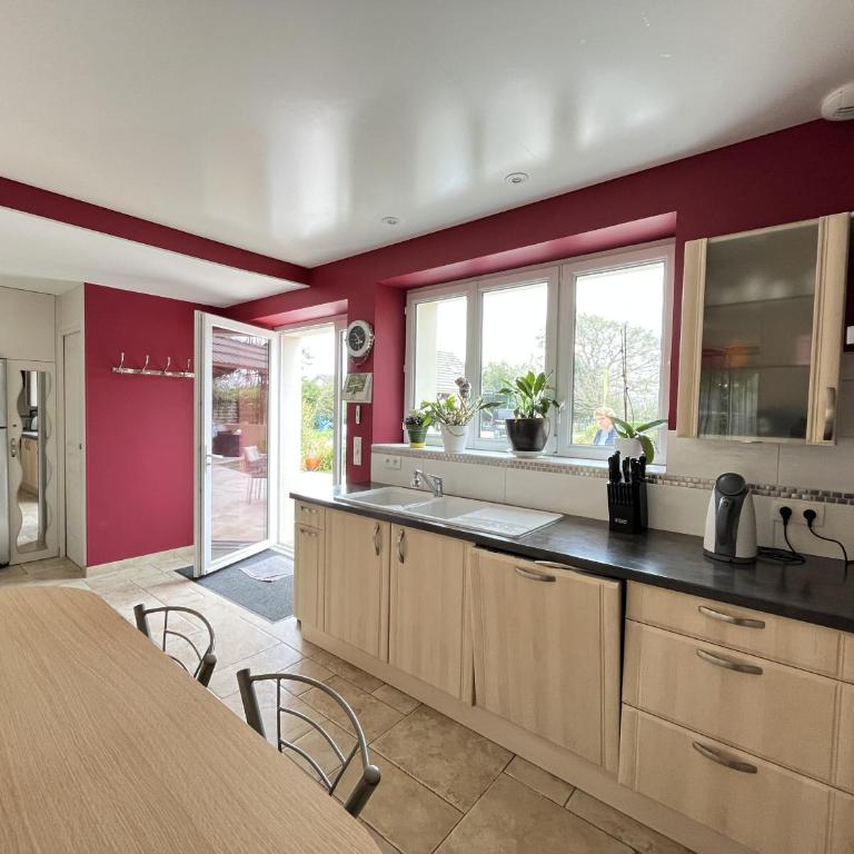 Villa Isaac - Piscine naturelle - Proche Boulerie Jump - 8p - Ferienhaus mit 3 Schlafzimmern - 15