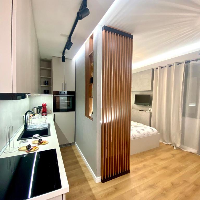 Luxury Studio - Heart of Belgrade - Balcony View - Studio Apartman s Balkonom - 3