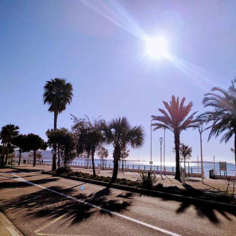 Sea View studio - Beachfront living in Cannes, Boulevard du Midi - Studio Vue mer, face à la plage, les pieds dans l'eau, Parking - Appartement 1 Chambre - 21