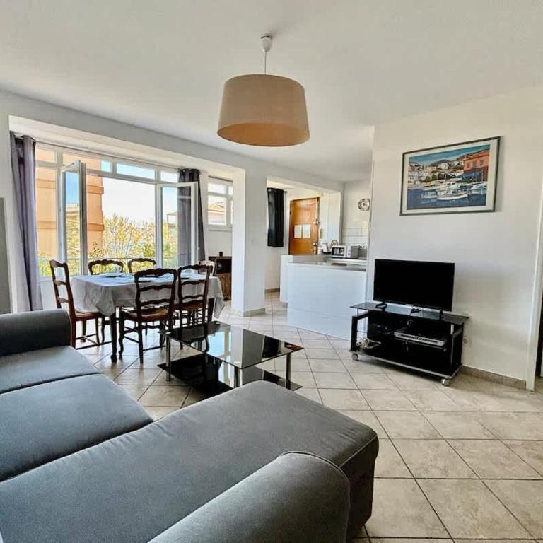 Grand T3 avec vue mer - Proche plage - Parking & AC - Apartment mit 2 Schlafzimmern - 16