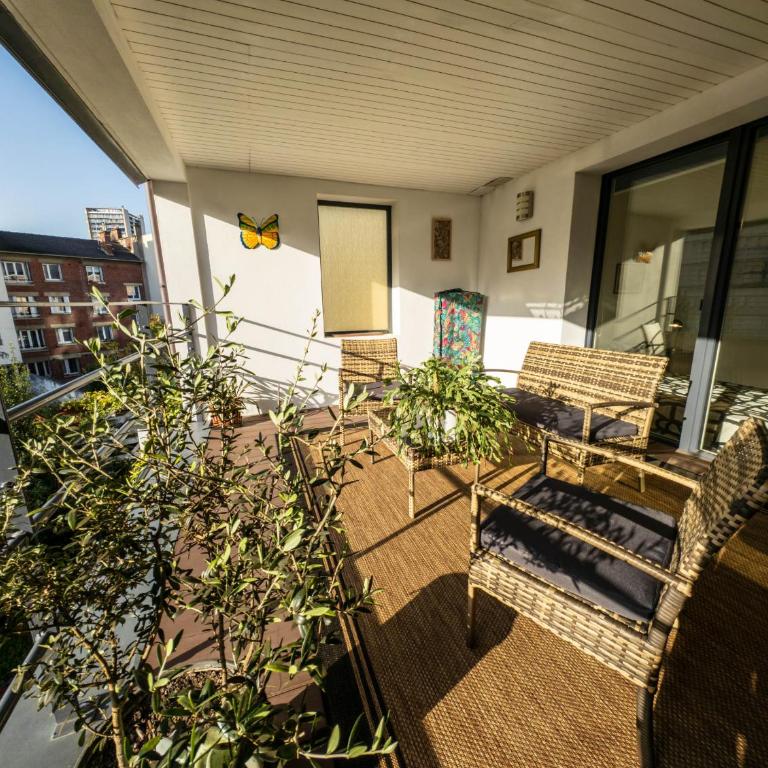 Chambre-Salon avec Terrasse sur Jardin - Chambre Double avec Terrasse - 4
