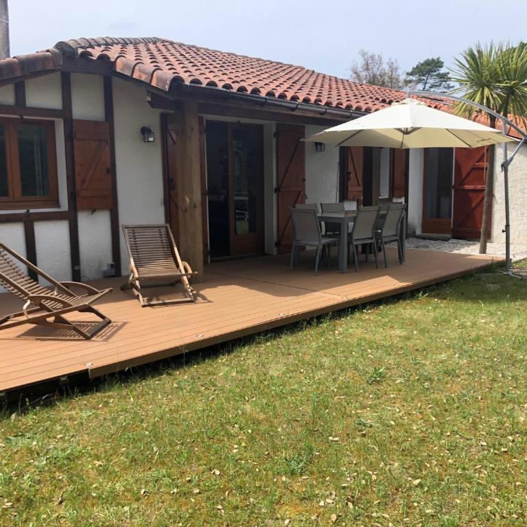 Vieux-Boucau - Maison entière 8 pers - Villa 3 Chambres - 1