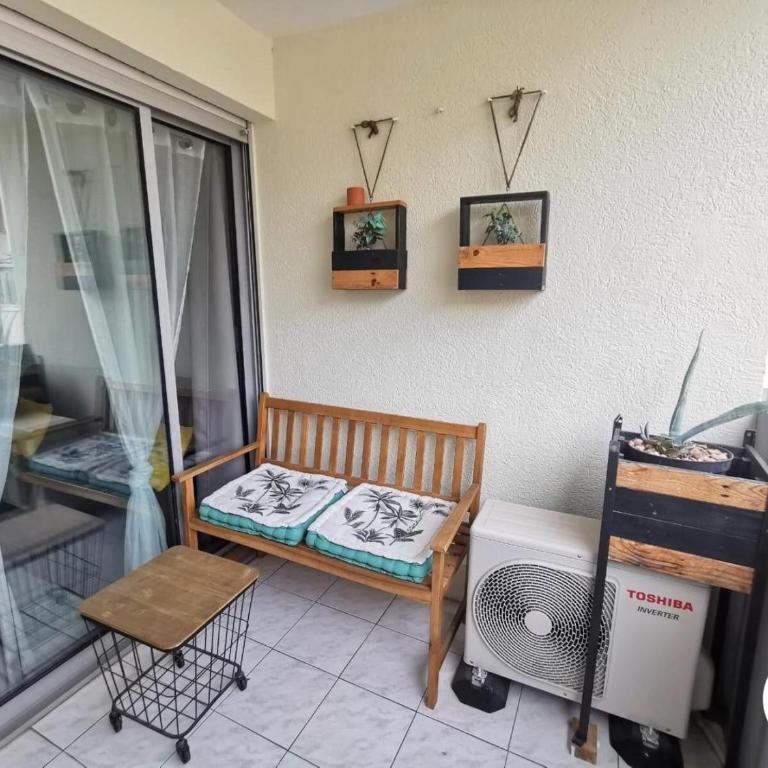 Le Vénizio - Classé 2 étoiles - T2 climatisé, avec terrasse, parking, prêt de vélos, 10 minutes à pied gare et centre ville - Appartement 1 Chambre - 4