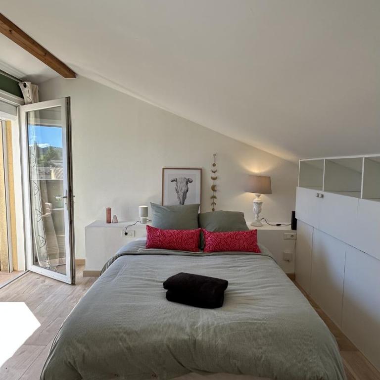 Duplex avec vue sur les Alpilles & parking privé - Appartement 2 Chambres avec Balcon et Terrasse - 8