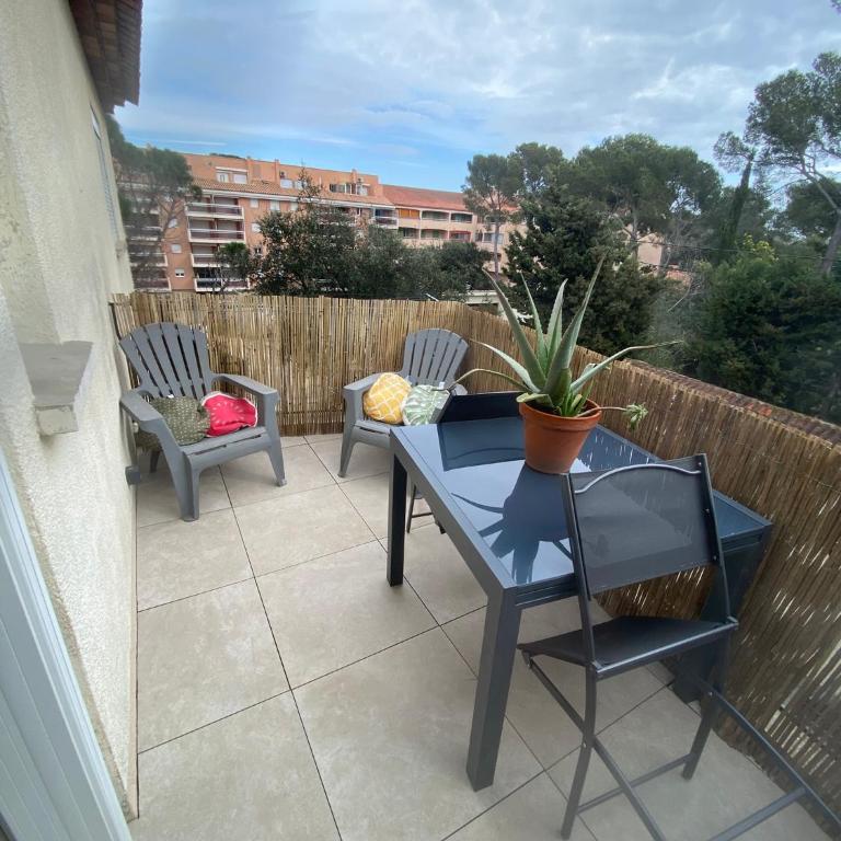 Balneo Clim Terrasse et Parking Relaxation Guarantie - Apartment mit 1 Schlafzimmer - 9