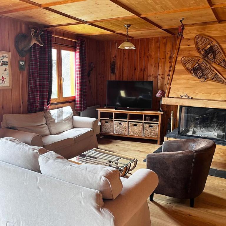 Chalet spa bath fireplace ski-in out - Chalet - 3