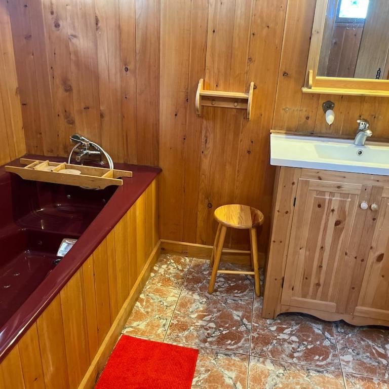 Chalet spa bath fireplace ski-in out - Chalet - 17