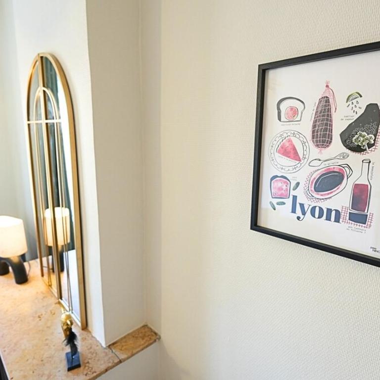 Appartement cosy et design entre PartDieu et Charpennes - Apartment mit 1 Schlafzimmer - 32