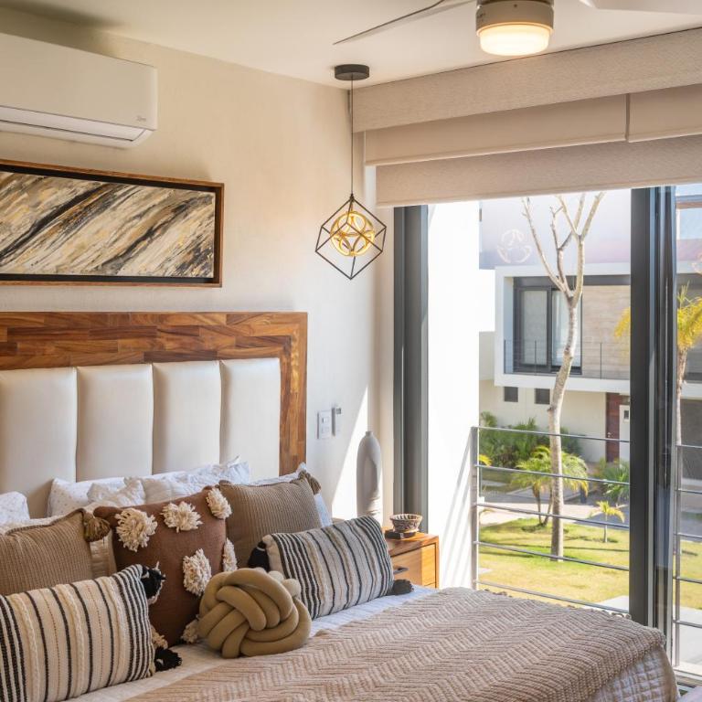 Retiro costero moderno y moderno en Casa Vista Belcara - Casa Vacacional de 3 dormitorios - 31