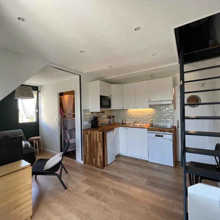 Magnifique appartement avec mezzanine prés Thalasso - One-Bedroom Apartment - 7