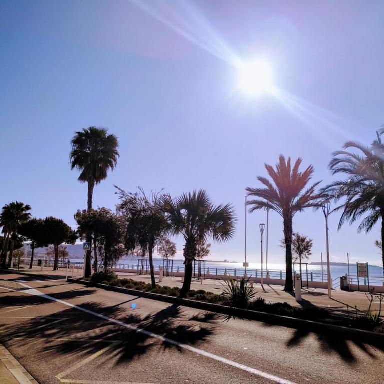 Studio avec terrasse dans résidence en face de la mer et Parking privatif- CANNES MIDI - Appartement 1 Chambre - 2