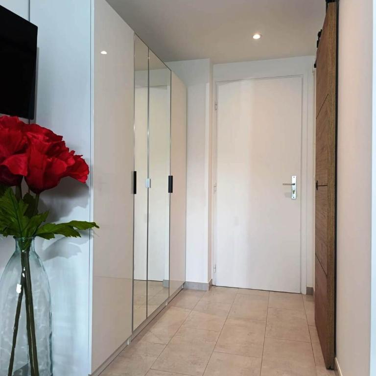 Studio avec terrasse dans résidence en face de la mer et Parking privatif- CANNES MIDI - Appartement 1 Chambre - 9