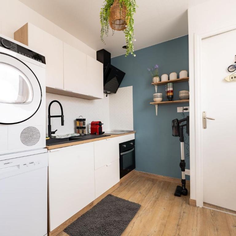 Appartement 3 chambres centre ville Calais Michelle - Appartement 3 Chambres - Étage Supérieur - 33
