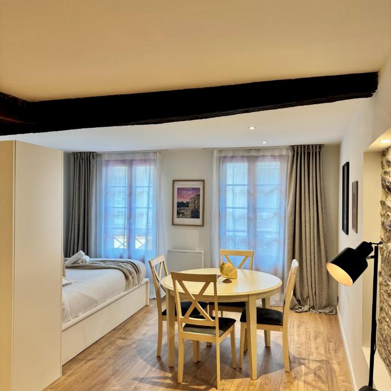 Le petit Vasselot, Centre de Rennes - One-Bedroom Apartment - 26