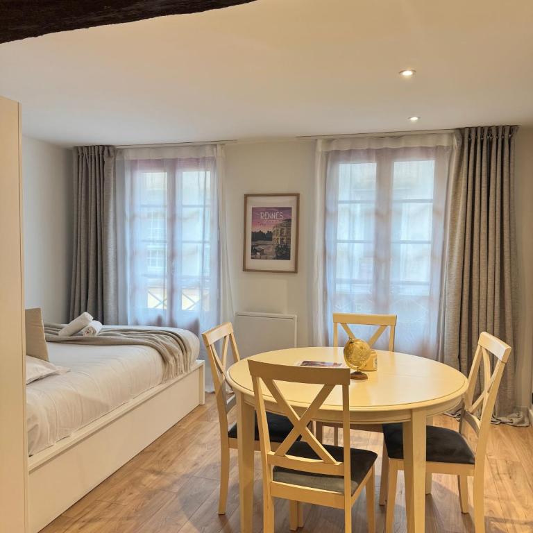 Le petit Vasselot, Centre de Rennes - One-Bedroom Apartment - 25
