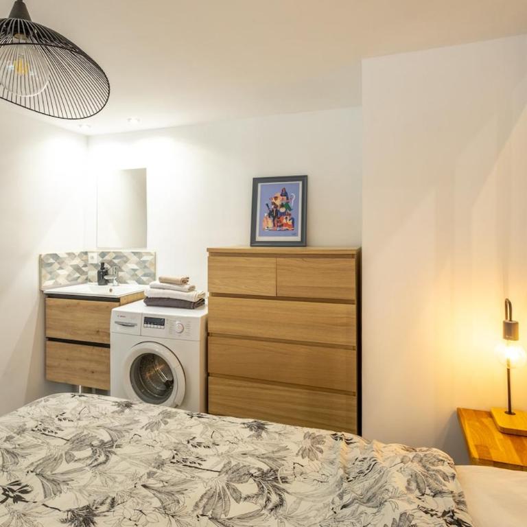 Farigoule Appartement rénové avec balcon - Apartment mit 1 Schlafzimmer - 13
