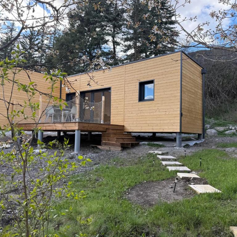 Petit Chalet neuf avec jardin - La montagne Sud - Chalet mit 2 Schlafzimmern - 2
