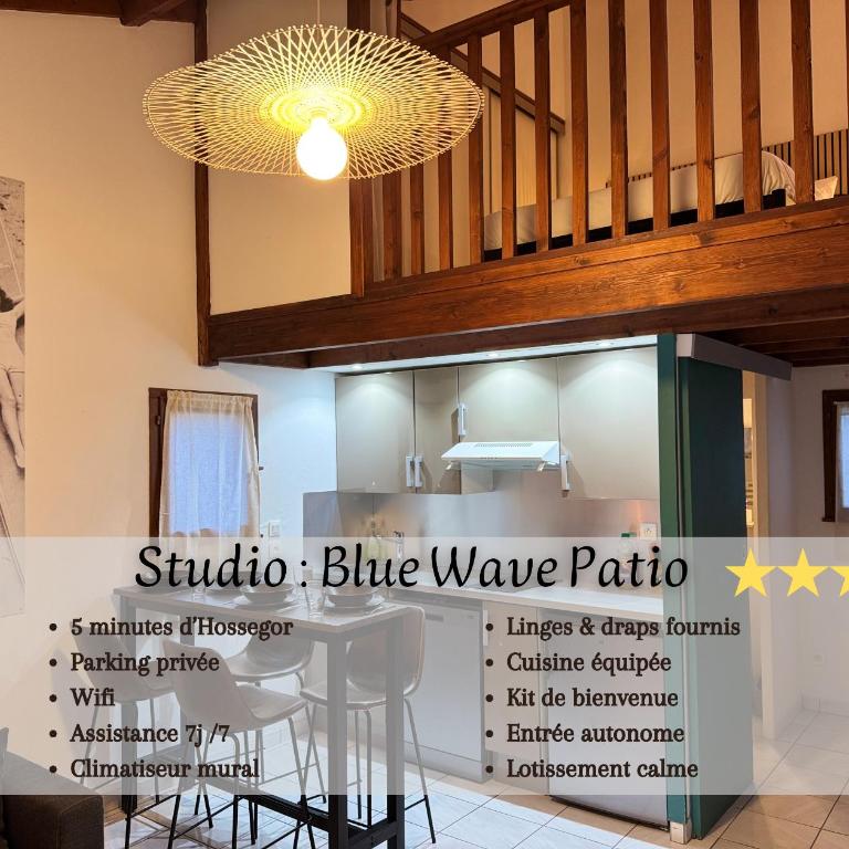 Blue Wave Patio, 5 mins à pied du centre Hossegor - One-Bedroom Apartment - 1