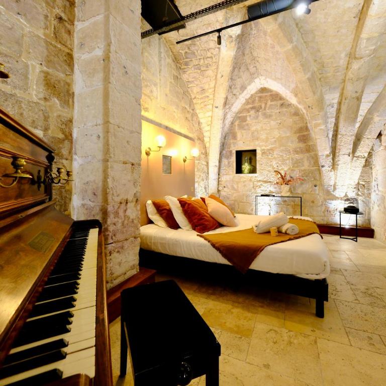 L'Autel La Crypte Mystérieuse de Rouen - sauna & balnéo - Appartement Supérieur avec Sauna - 1