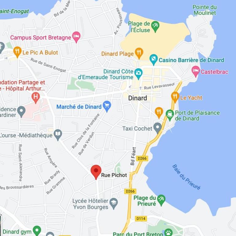 Studio lumineux avec terrasse à 200 m de la plage - Apartamento de 1 dormitorio - 12