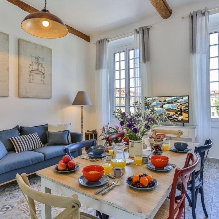 MY CASA - GARIB - Place Garibaldi - 4 bedrooms - Balcony - Appartement - 6