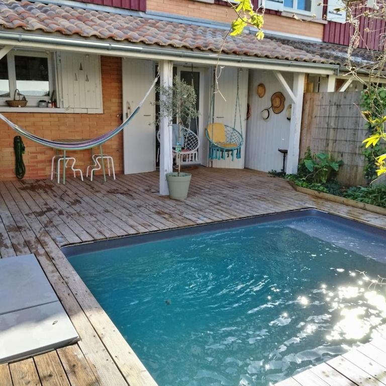 Little house in Bordeaux with pool - Maison 2 Chambres - 3