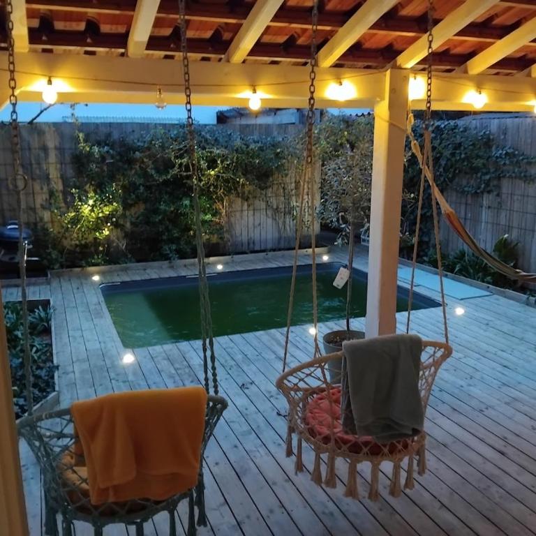 Little house in Bordeaux with pool - Maison 2 Chambres - 15