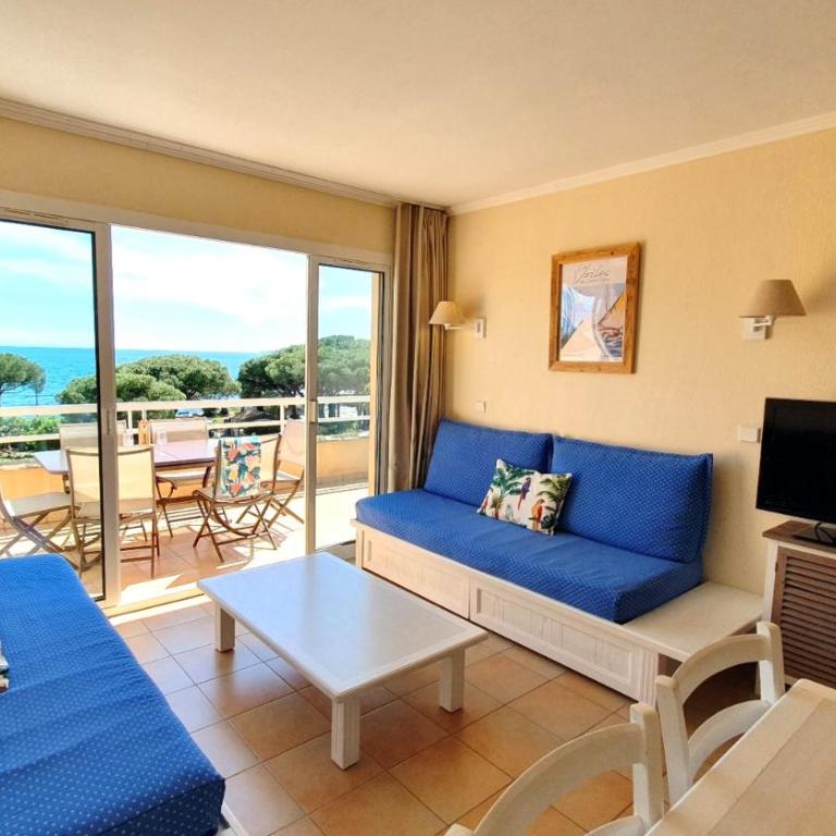 Les Rivages - 6p - Front de mer, piscine - Appartement 2 Chambres - 8