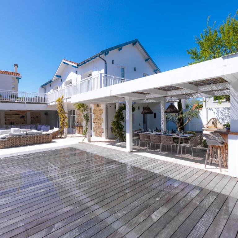 Villa Les Peupliers avec piscine privée et sauna - Villa - 46