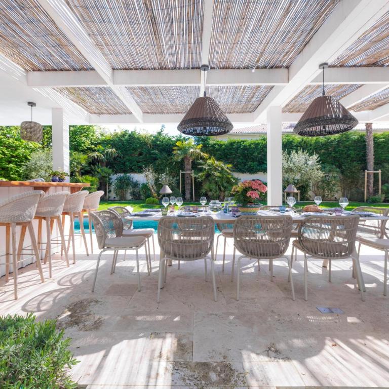 Villa Les Peupliers avec piscine privée et sauna - Villa - 44