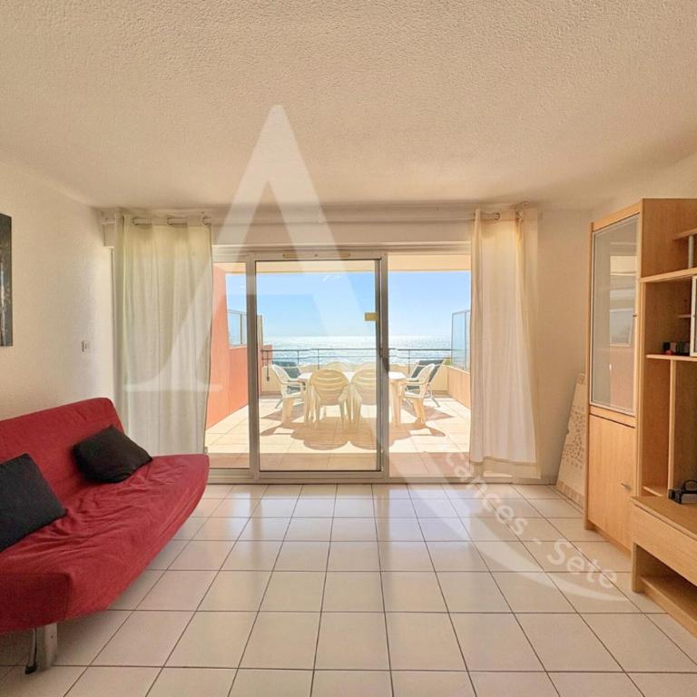 2 CHAMBRES, LARGE TERRASSE 1ERE LIGNE MER, PISCINE - Apartment mit 2 Schlafzimmern - 1