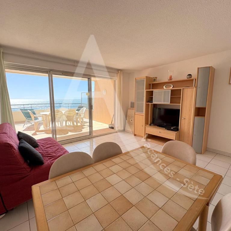 2 CHAMBRES, LARGE TERRASSE 1ERE LIGNE MER, PISCINE - Apartment mit 2 Schlafzimmern - 9