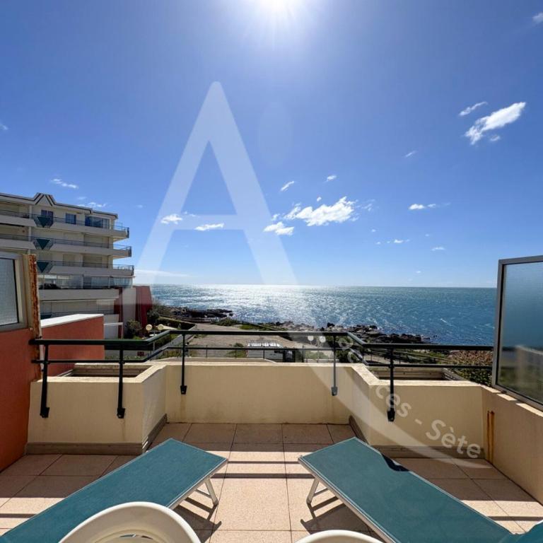 2 CHAMBRES, LARGE TERRASSE 1ERE LIGNE MER, PISCINE - Apartment mit 2 Schlafzimmern - 12
