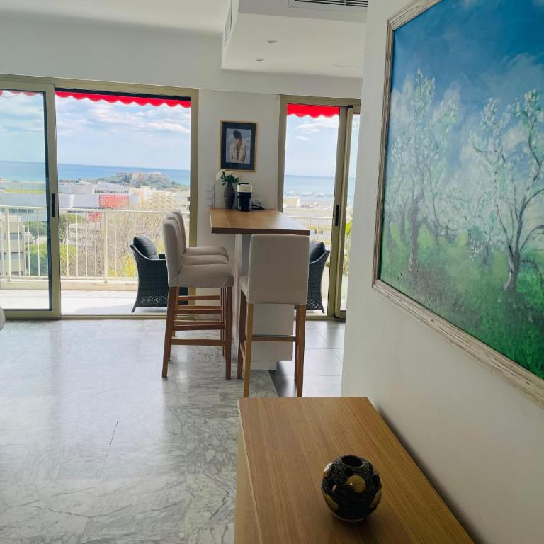 Superbe 2 pièces Antibes vue mer, piscine, parking - Appartamento con 1 Camera da Letto - 36