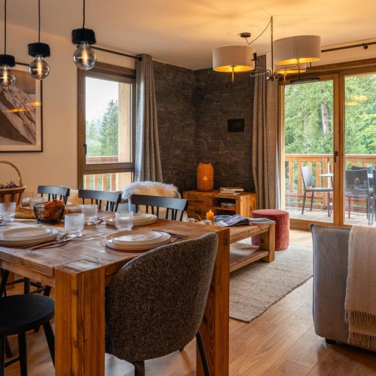 Résidence l'Ecrin d'Argent by My Mountain Resort - Two-Bedroom Apartment with bunk bed - Family Comfort (5/7 people) - 3