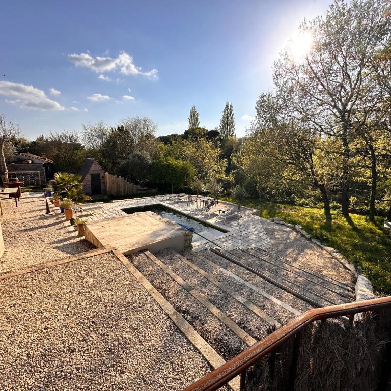 La maison d'HamiH "Gîte et Chambres d'hôtes - Studio - Vue sur Piscine - 19