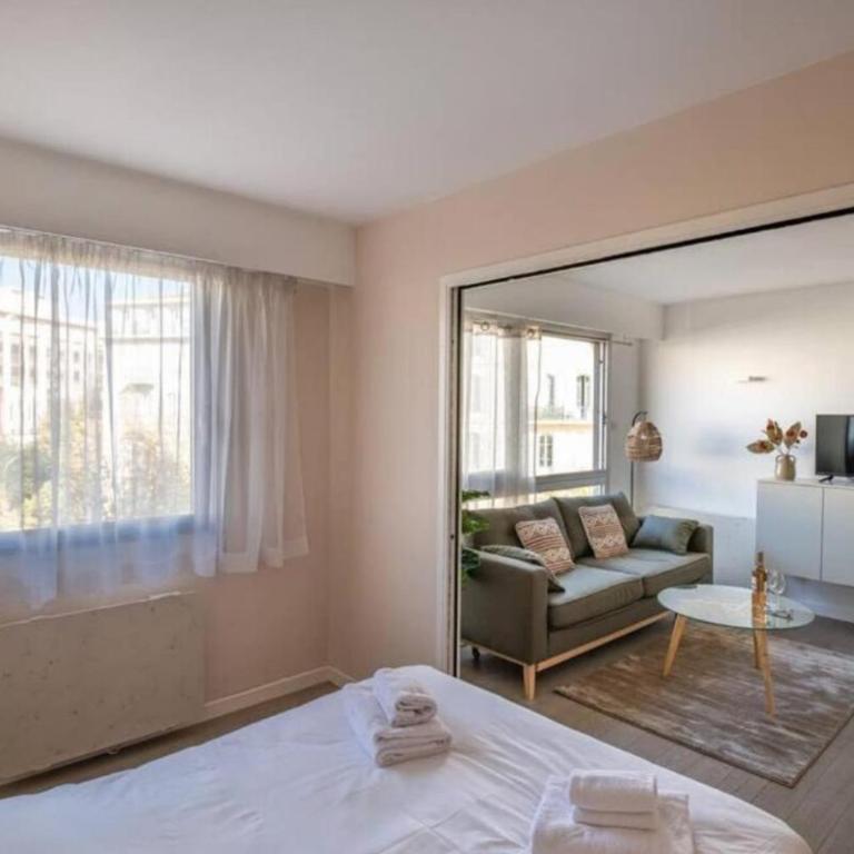 MY CASA - JOFFRE 2-4 - Bright Central 1 bedroom Near Massena - Apartamento de 1 dormitorio - 3