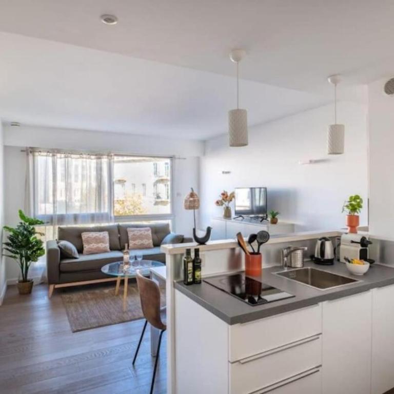 MY CASA - JOFFRE 2-4 - Bright Central 1 bedroom Near Massena - Apartamento de 1 dormitorio - 4