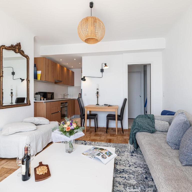 MY CASA - ETAT UNIS 93 INDIGO - Amazing Sea View Aprt with AC - Appartement 1 Chambre - 5