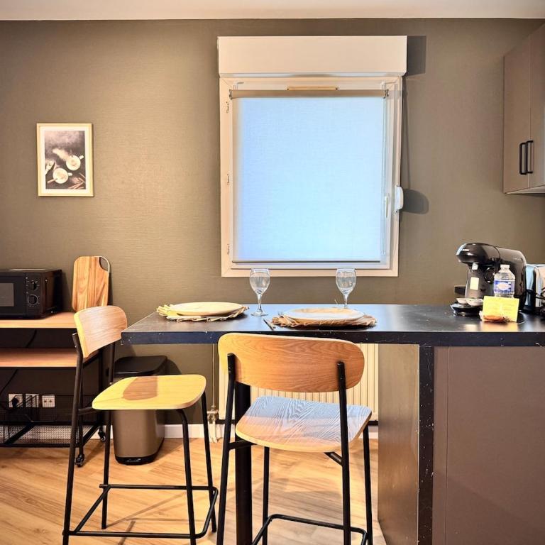 Le BraSeo, nice studio with parking in Rennes - Apartment mit 1 Schlafzimmer - 3