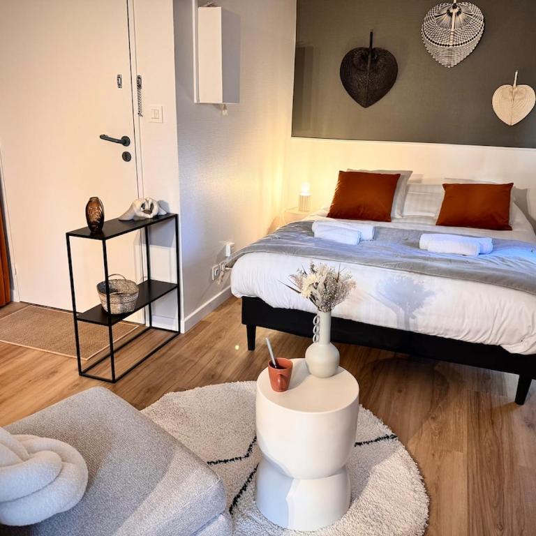 Le BraSeo, nice studio with parking in Rennes - Apartment mit 1 Schlafzimmer - 5