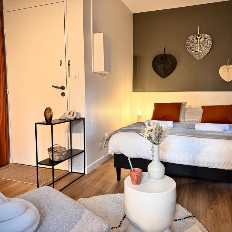 Le BraSeo, nice studio with parking in Rennes - Apartment mit 1 Schlafzimmer - 7
