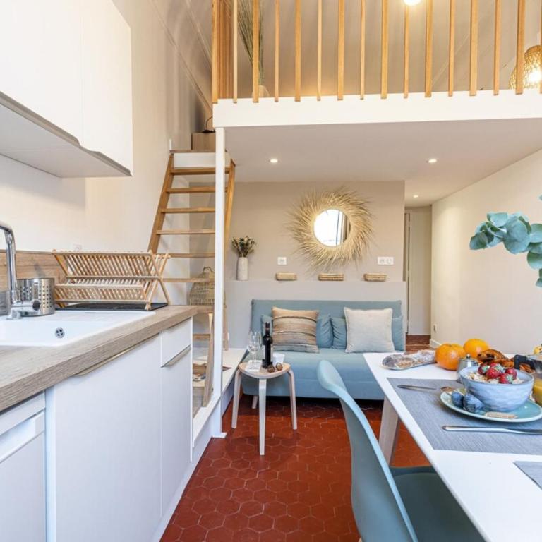 MY CASA - PREFECTURE 15 - Old Town Duplex 2 double beds - Appartement 2 Chambres - 16