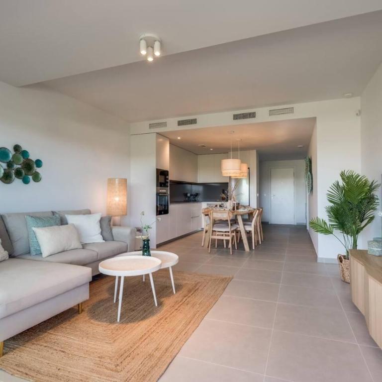 Sea View Apartment in Cancelada - Oceana Gardens - Pool, Gym & Family-Friendly - Apartment - 10