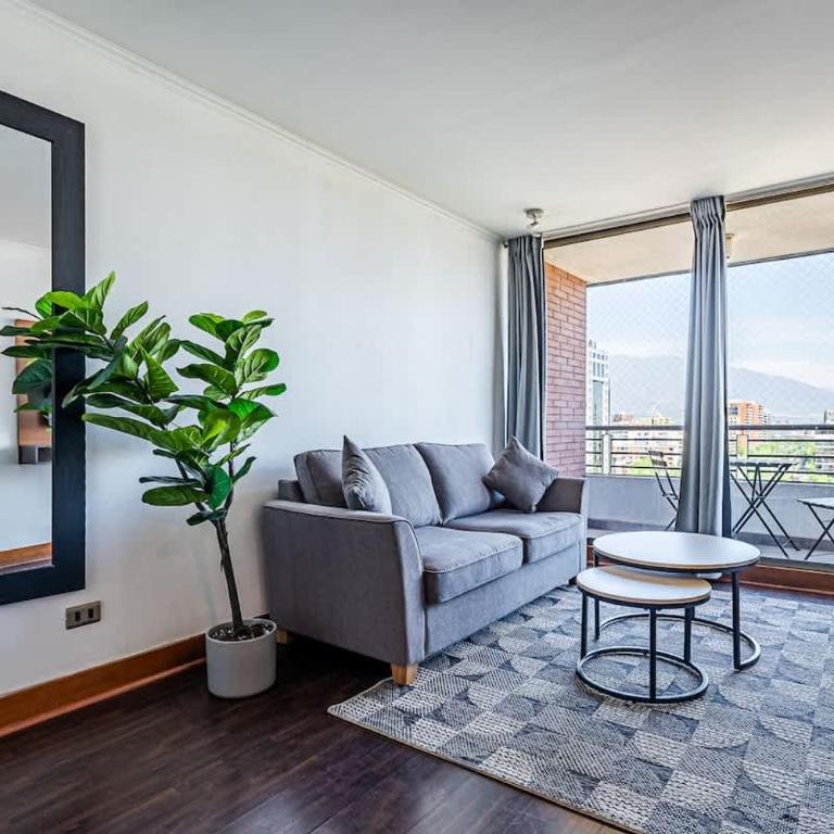 Moderno Depto a Pasos del Metro - Apartamento de 2 dormitorios - 5