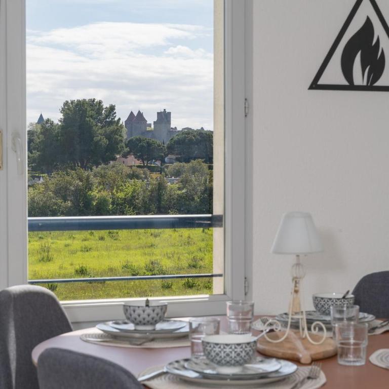 Lumaïa - Vue cité, terrasse & Piscine - Apartment mit 2 Schlafzimmern - 8