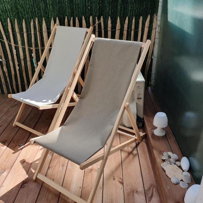 Le B - A 200 m de la plage - Studio - 25