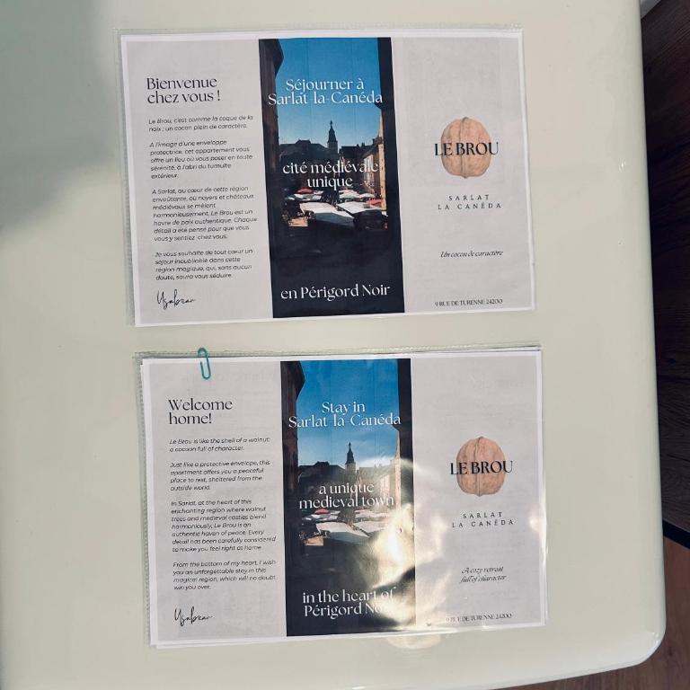Le Brou, appartement de caractère du centre historique de Sarlat - Apartamento de 1 dormitorio - 16