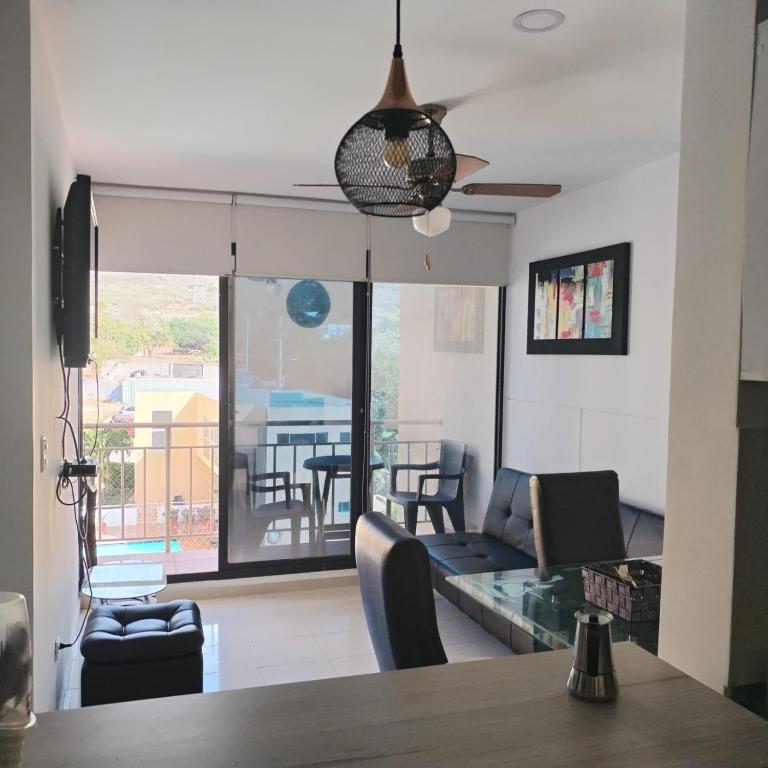 Apartamento en Santa Marta - Apartamento de 2 dormitorios con vistas a la piscina - 16