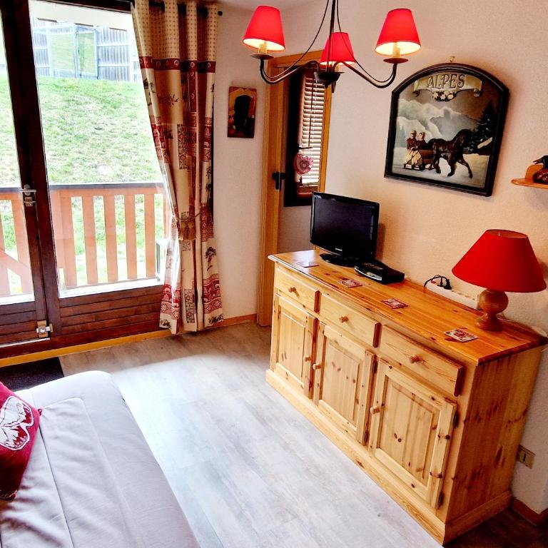 Charmant studio cabine près des pistes à La Plagne Montalbert - FR-1-755-38 - Studio - 3